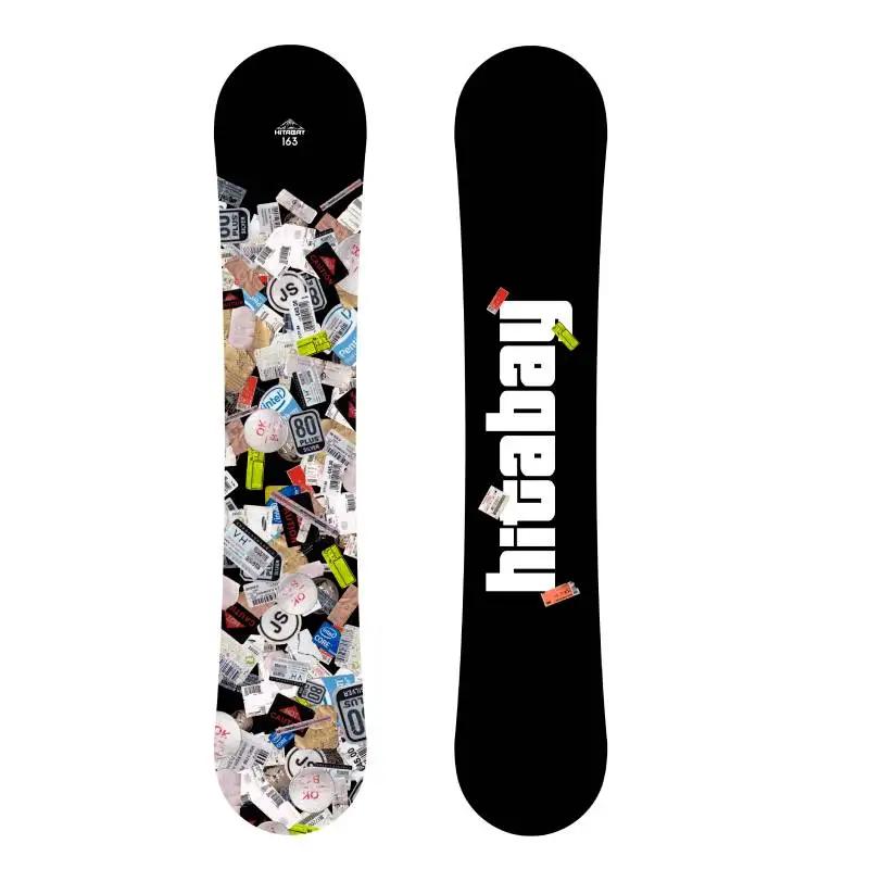 2026 New Arrival Manufacture Custom Ski Board Multi-color Freestyle Carbon Fiber Snowboard Winter Sport